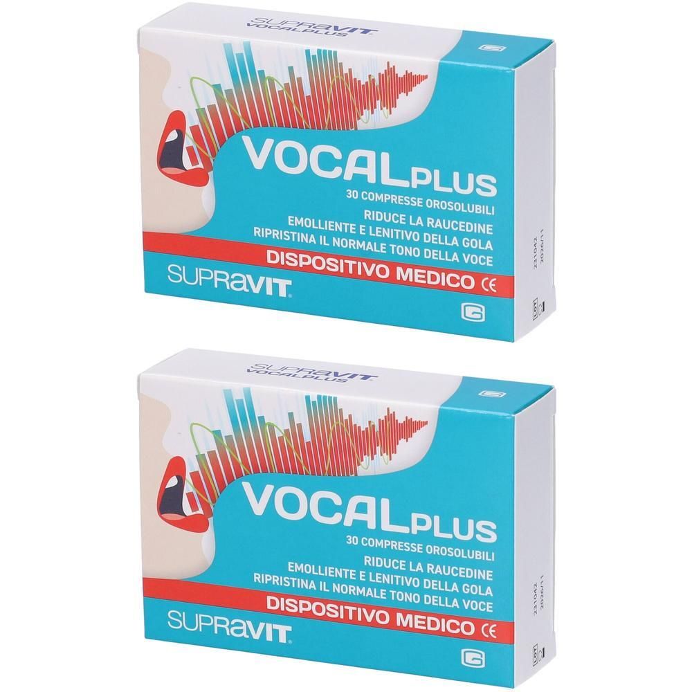 Supravit VocalPlus Compresse Orosolubili