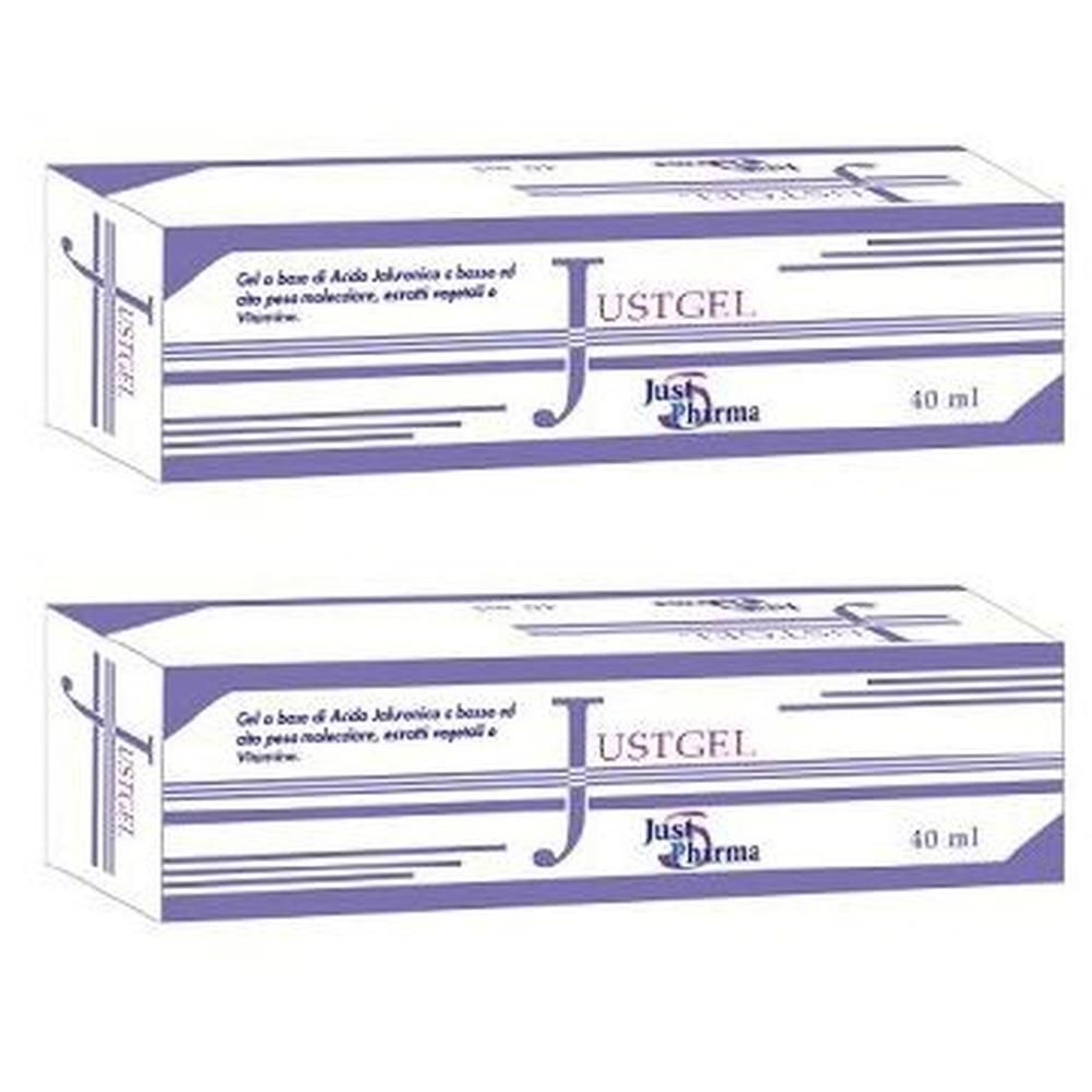 Due confezioni di Justgel Acido Ialuronico 40 ml.