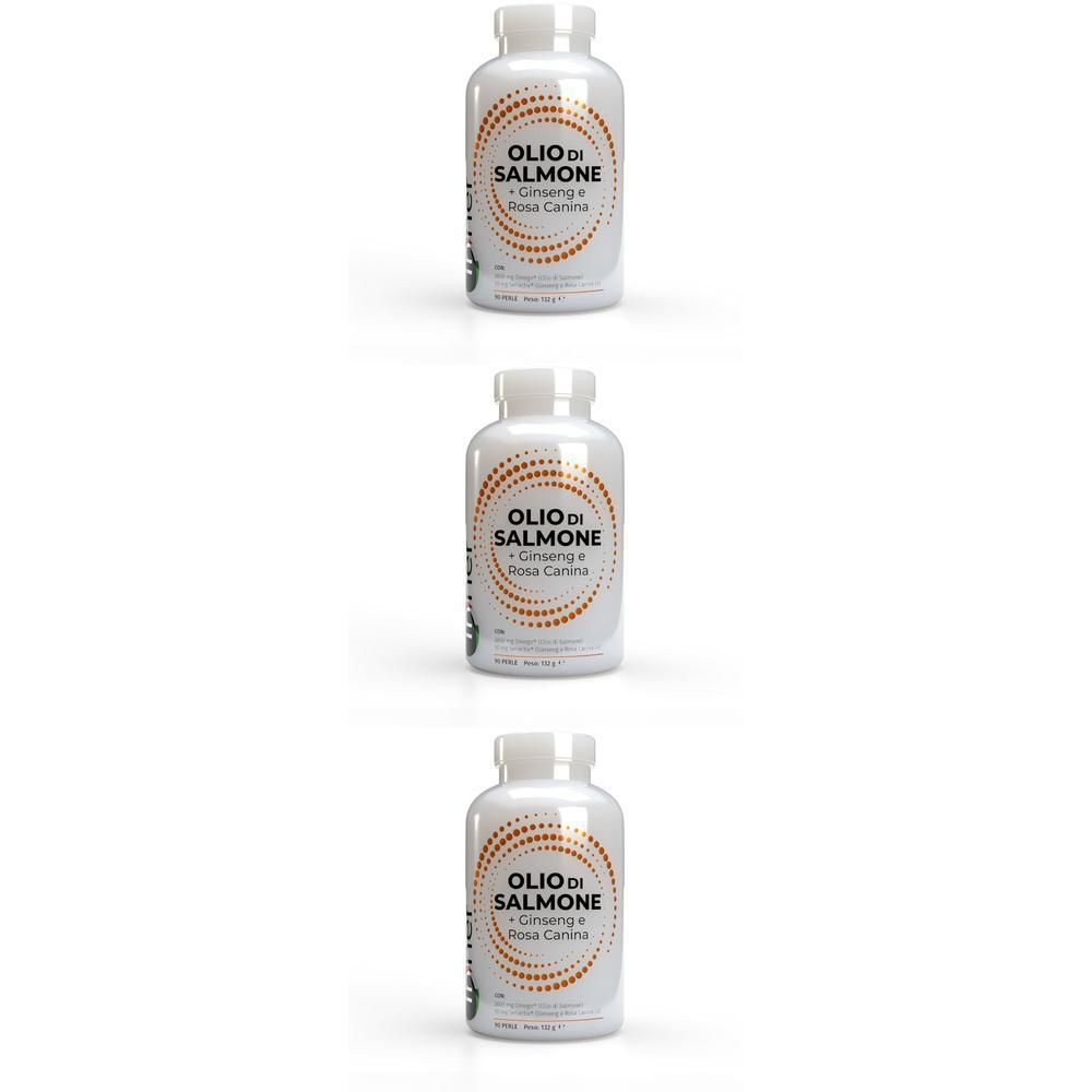 Inner® Olio di Salmone con Ginseng e Rosa Canina