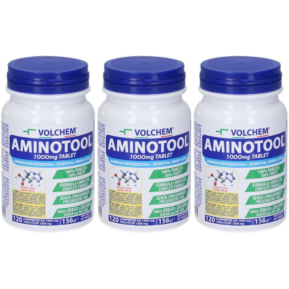VOLCHEM Aminotool Tablet Aminoacidi Essenziali In Compresse 3x156 g Co