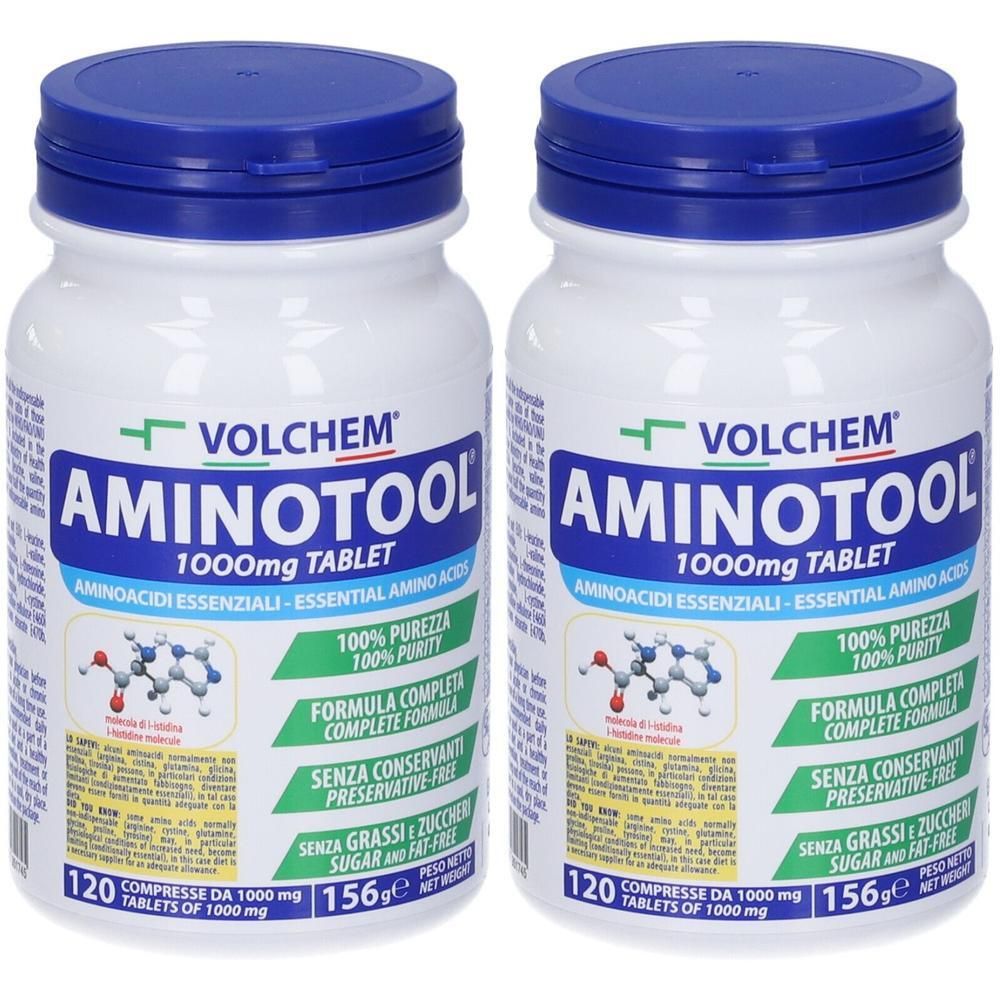 VOLCHEM Aminotool Tablet Aminoacidi Essenziali In Compresse 2x156 g Co