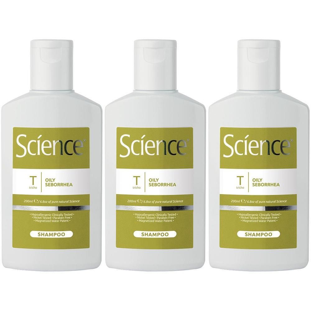 Science Hair Care Shampoo Seborrea Oleosa 200ml