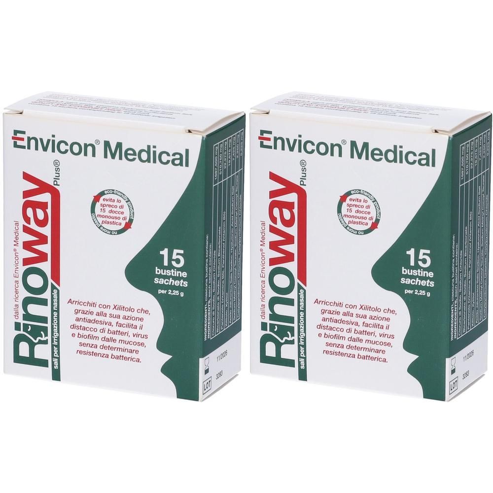Sale Isotonico Rinoway Plus Con Xilitolo 15 Bustine