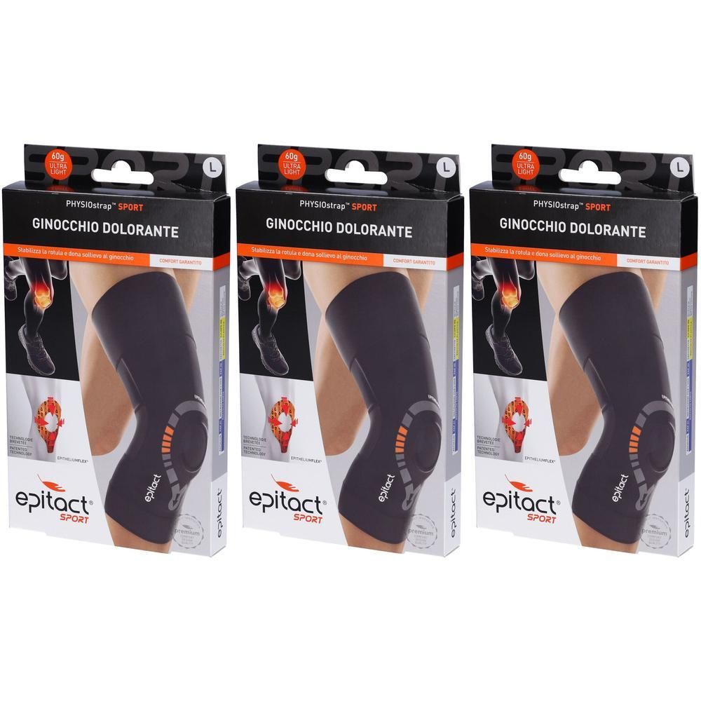 Epitact Sport Ginocchiera L 1 Pezzo