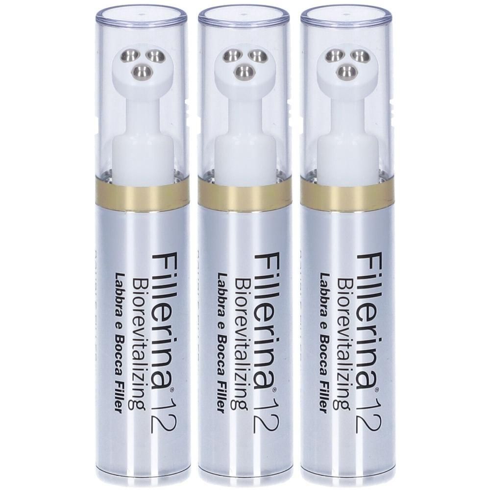 LABO Fillerina 12 Double Filler Neo Mito Labbra E Bocca Gel Biorevitalizing Grado 3 Bio Dispenser Lip Massage Tip