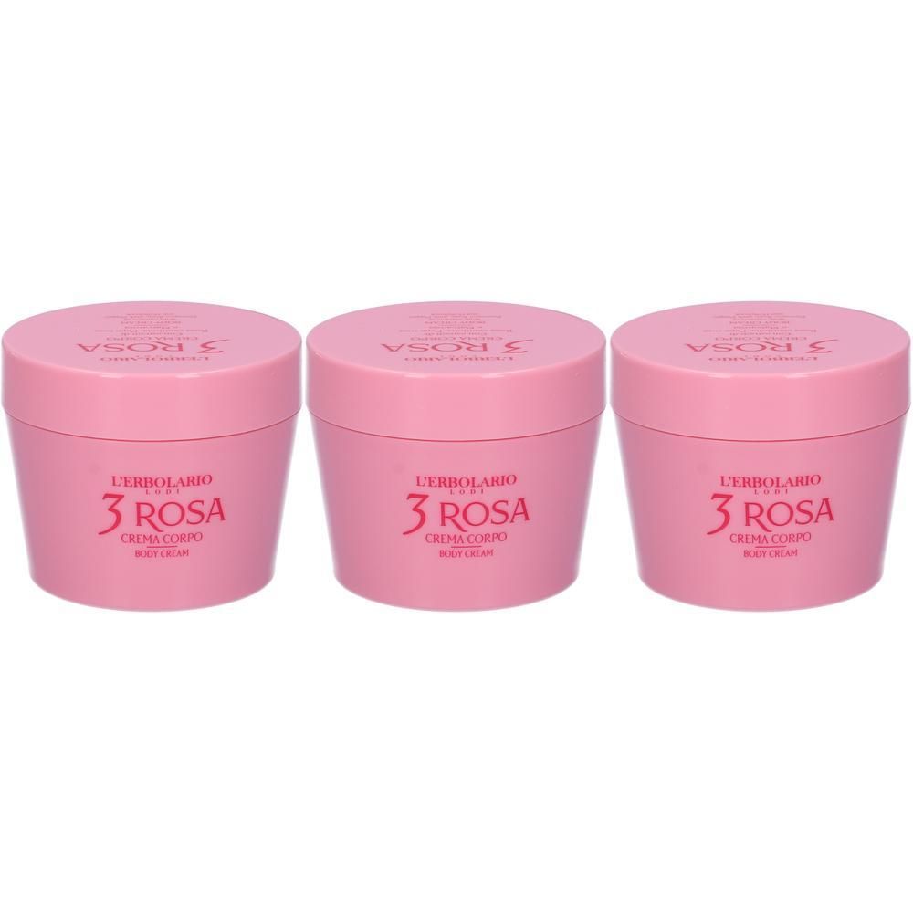 3 Rosa Crema Corpo 200 Ml