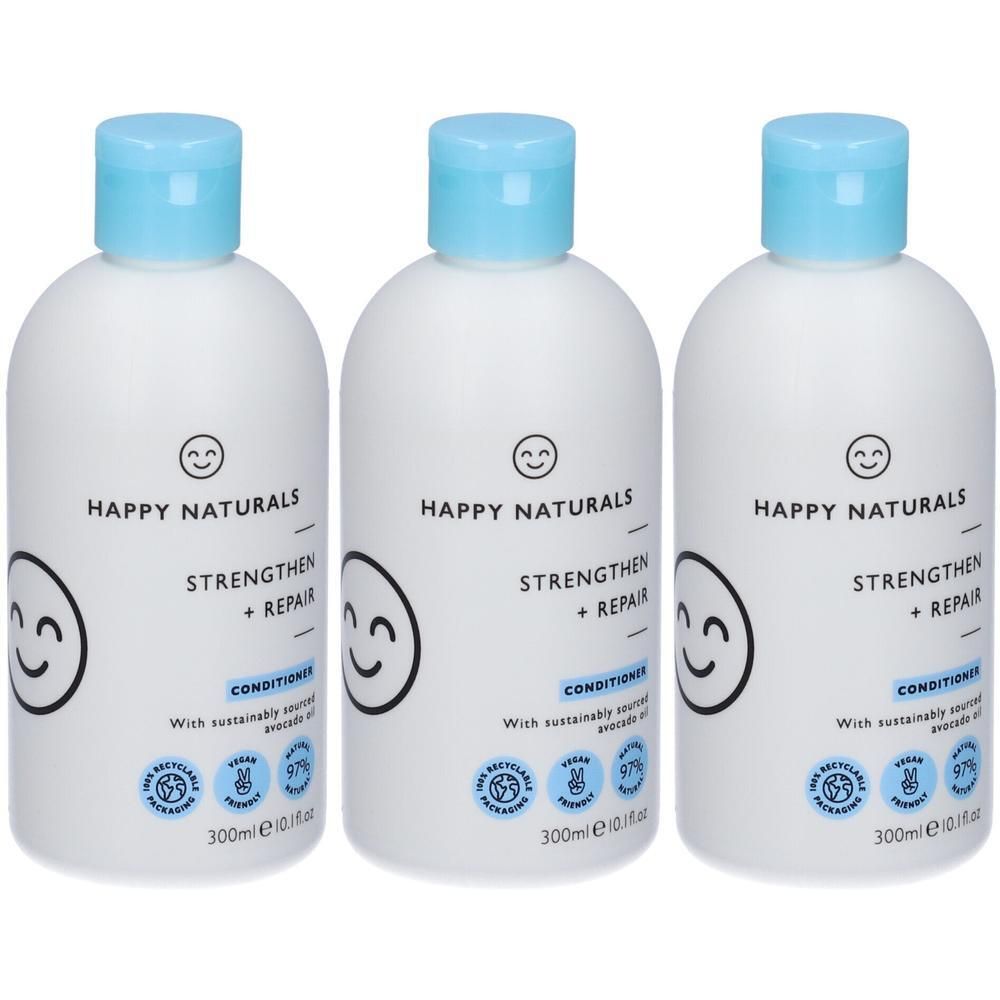 Happy Naturals  Strengthen and Repair Conditioner Balsamo per Capelli