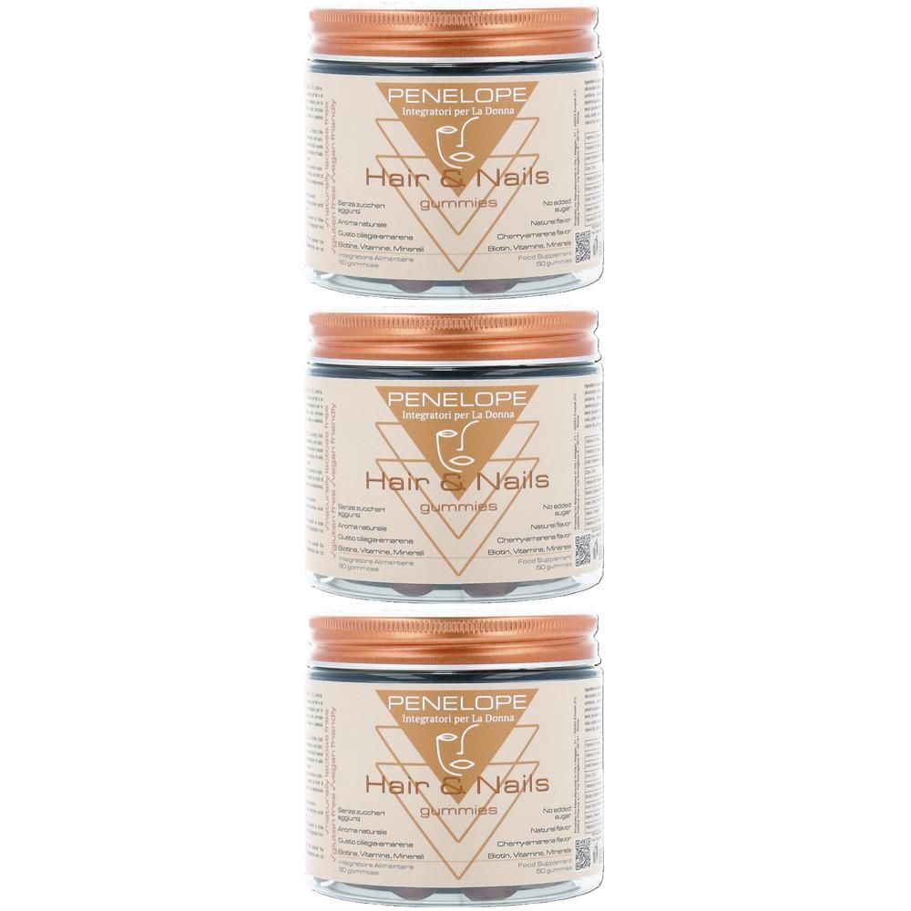 HAIR & NAILS 50 gommose per capelli e unghie sani