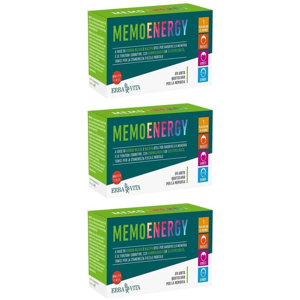 Erba Vita Memoenergy Flaconcini Bevibili