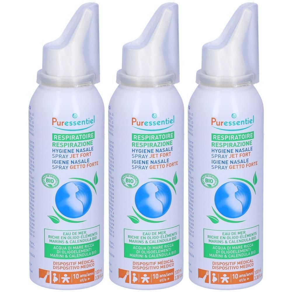 Puressentiel Respiratory Nasal Hygiene Strong Jet Spray