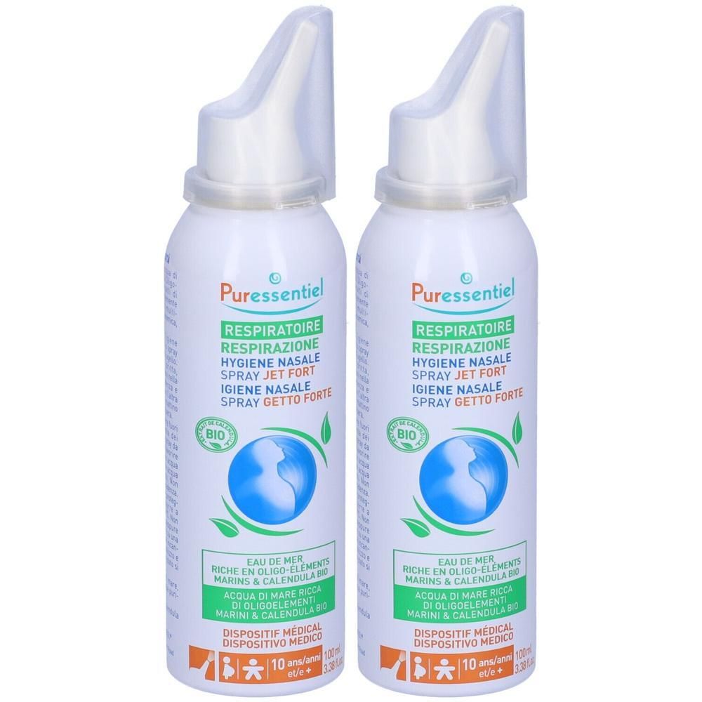 Tre flaconi di spray nasale Similasan.