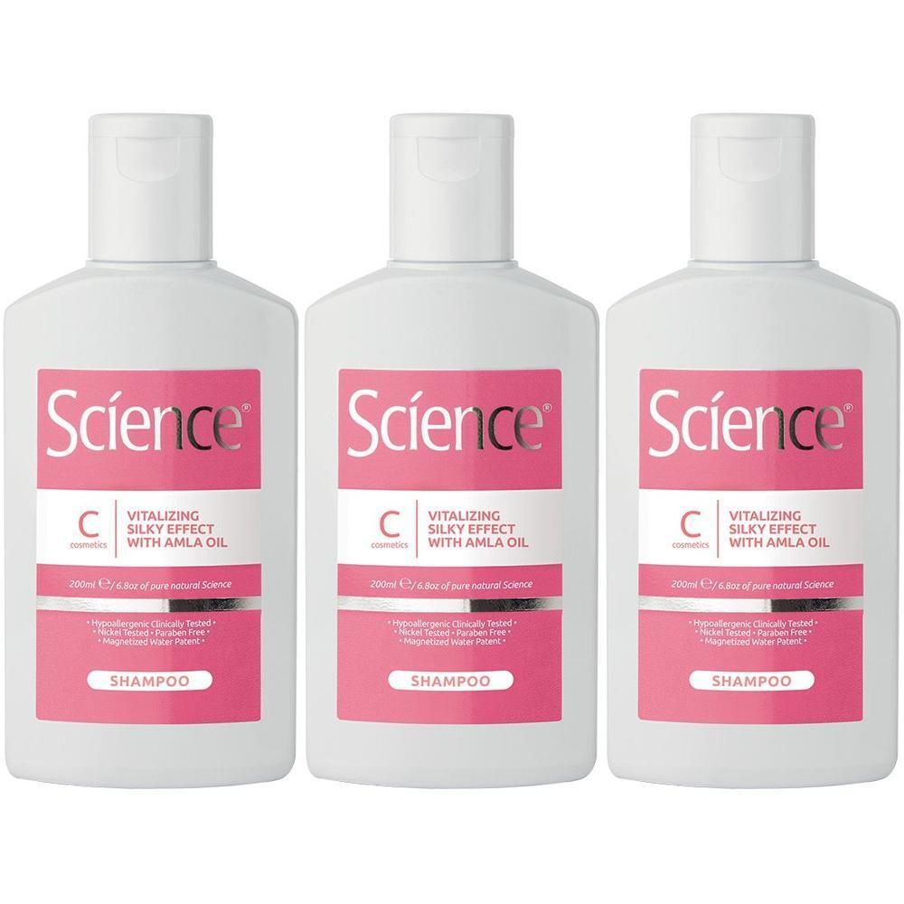 Science Hair Care Shampoo Effetto Seta con Amla Oil 200ml