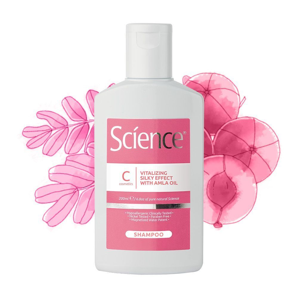 Science Hair Care Shampoo Effetto Seta con Amla Oil 200ml
