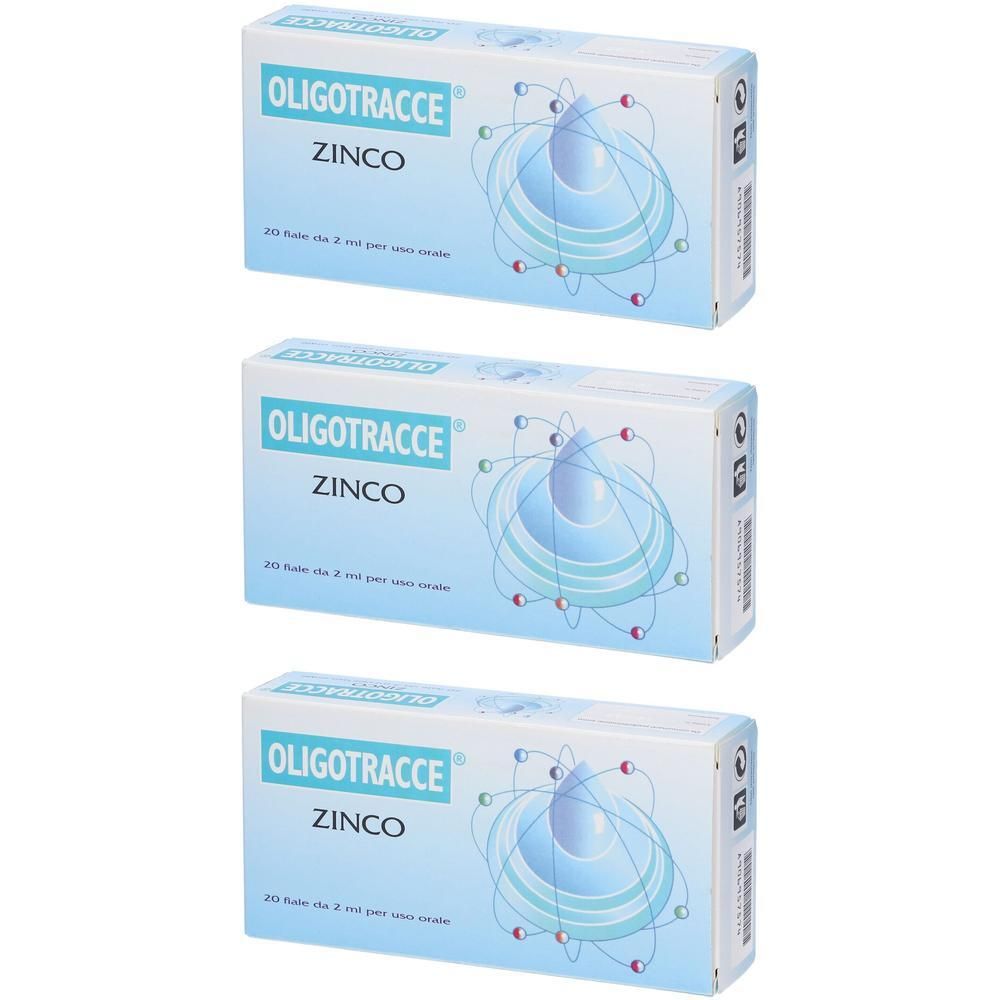 Oligotracce Zinco 20F 2Ml
