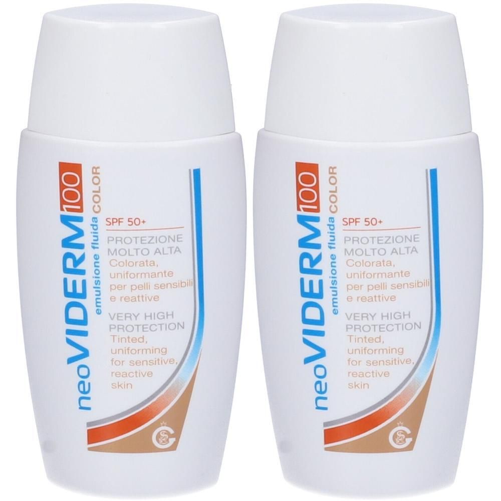 Ganassini Neo Viderm 100 Emulsione Fluida Color SPF50+