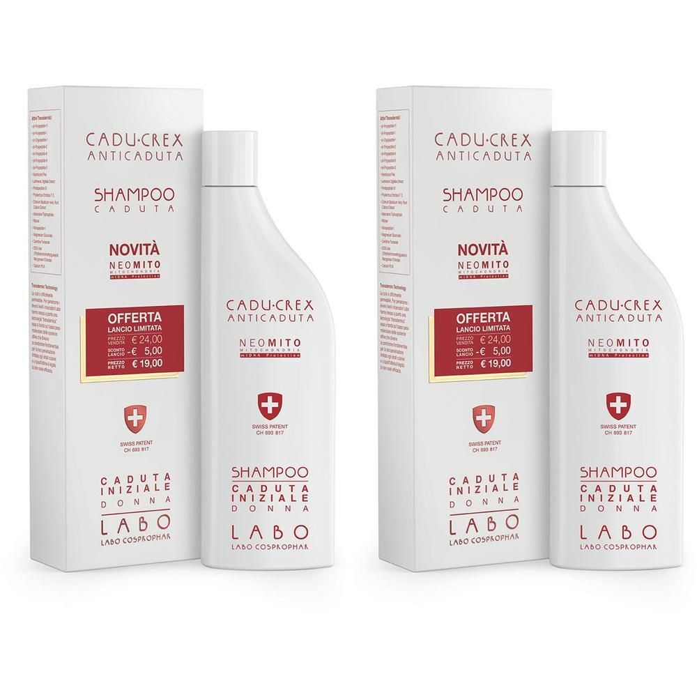 LABO Cadu-Crex Anticaduta Shampoo Caduta Neo-Mito Caduta Iniziale Donna