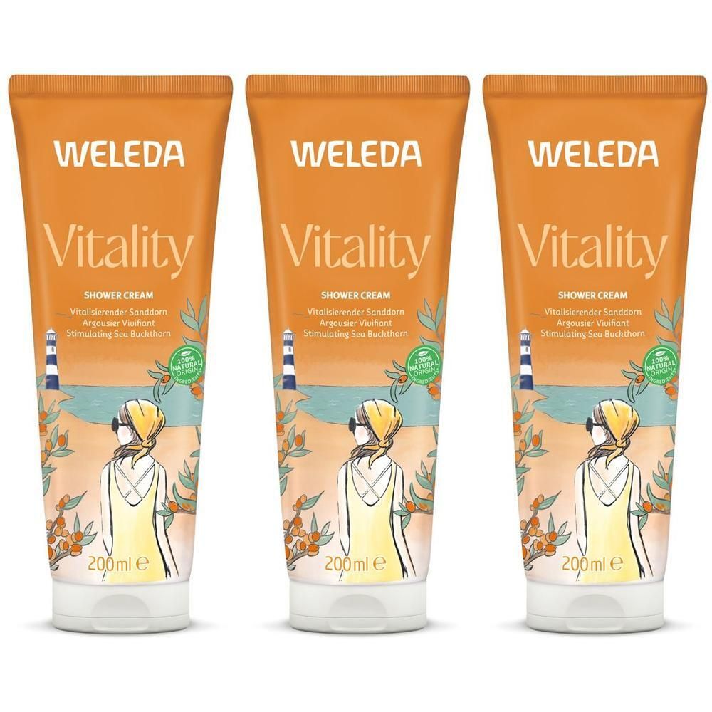 WELEDA Doccia Cremosa Vitality Olivello Spinoso