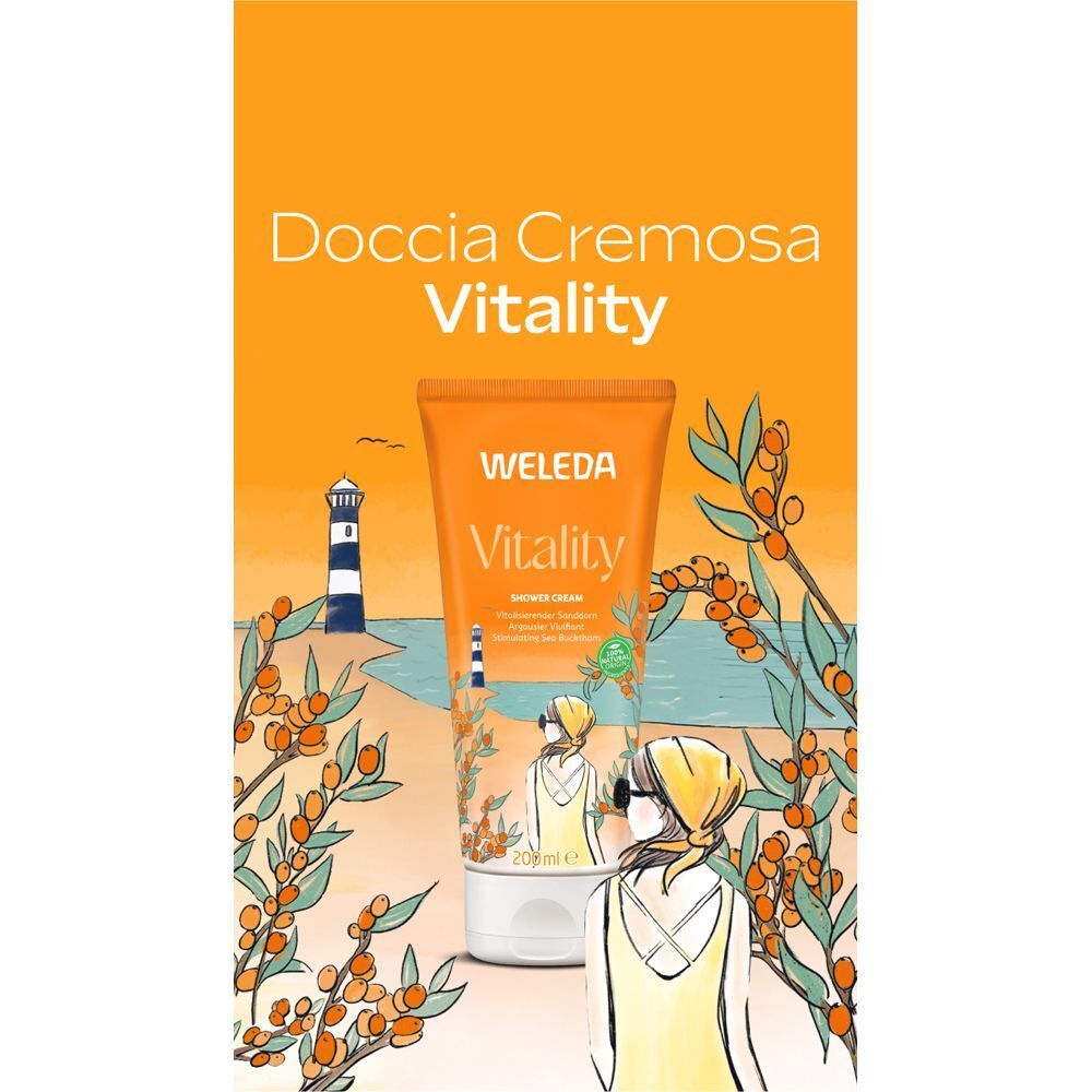 WELEDA Doccia Cremosa Vitality Olivello Spinoso