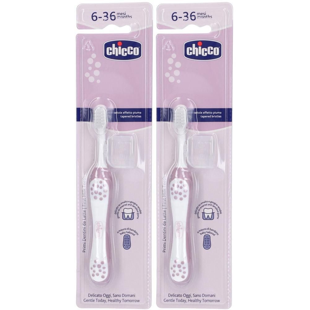 Chicco Spazzolino Primi Denti 6-36 Mesi Colore Lilla