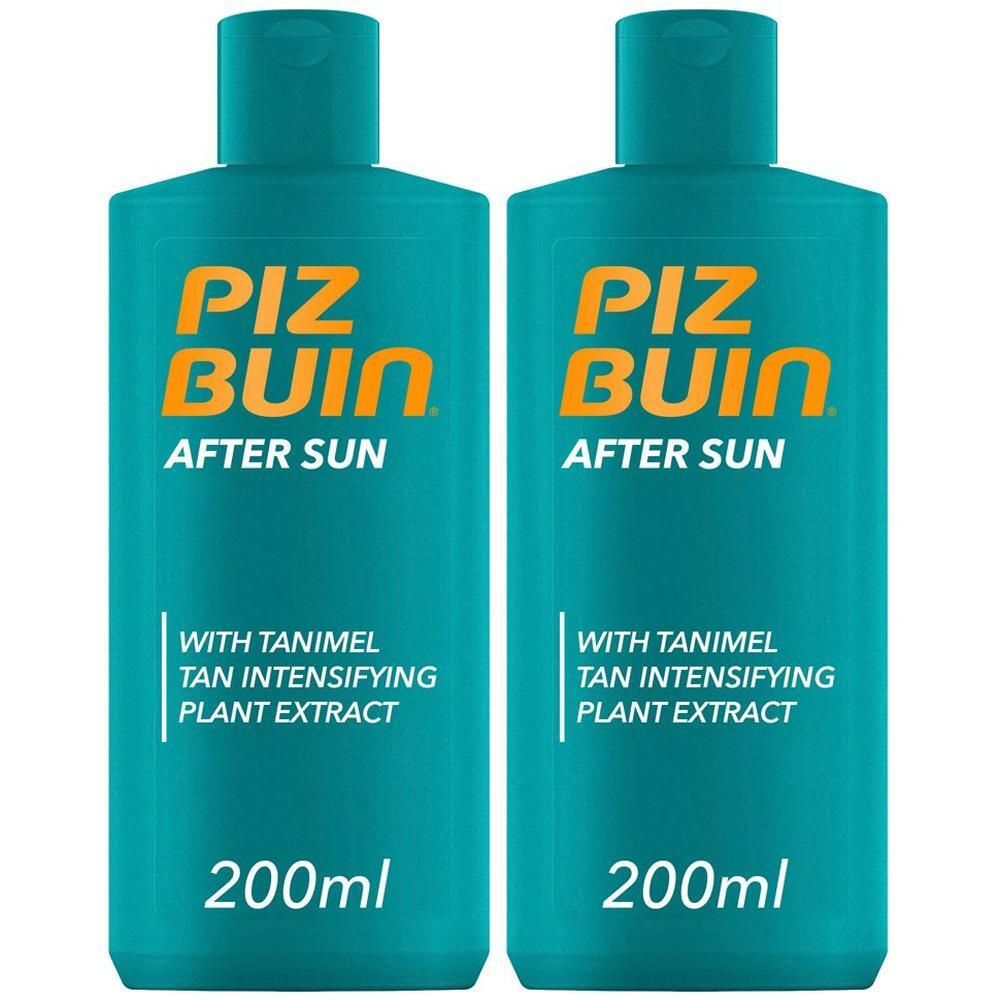 Piz Buin Latte Doposole Intensificatore di Abbronzatura, After Sun, Assorbimento Rapido