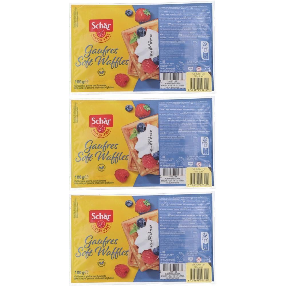 Schär Soft Waffles Senza Glutine