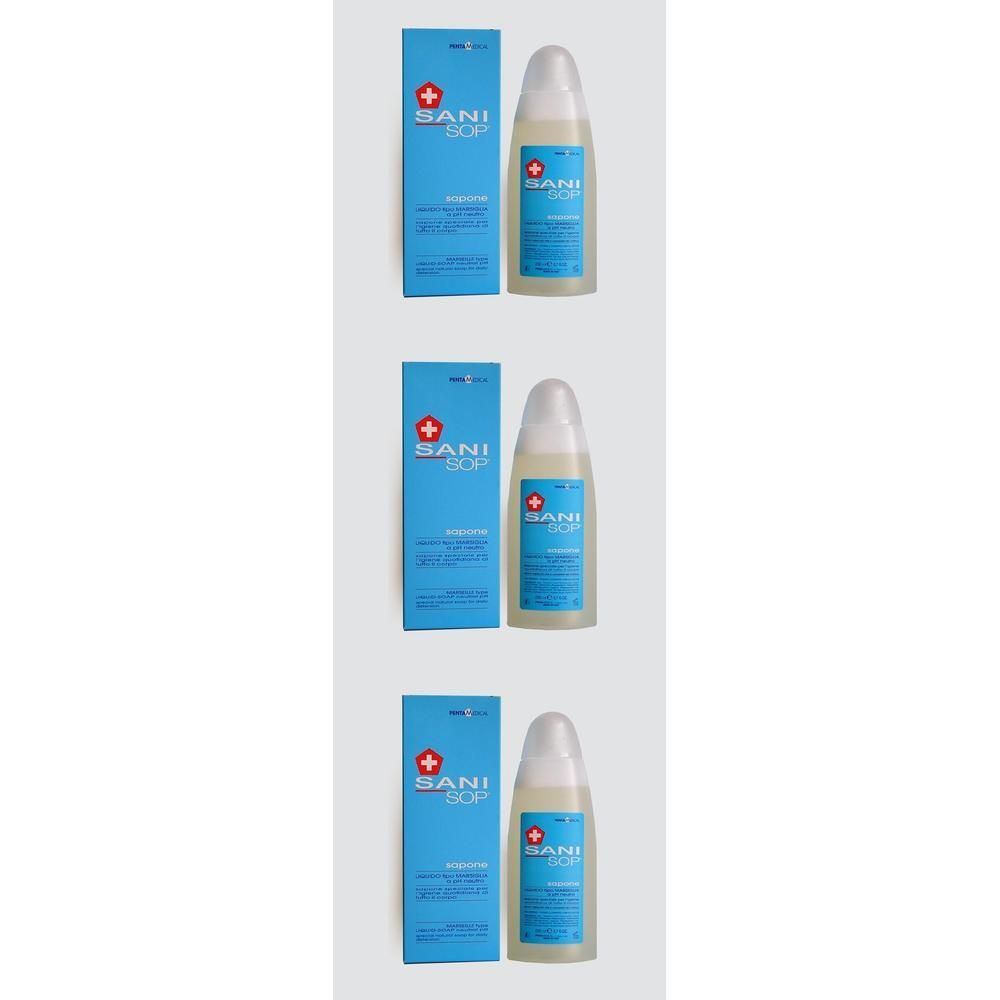 Sanisop Sapone Di Marsiglia Liquido 200 Ml