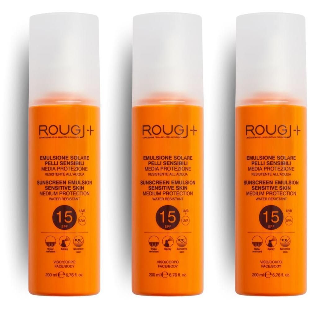 Rougj Protezione Solare SPF15 per pelli sensibili