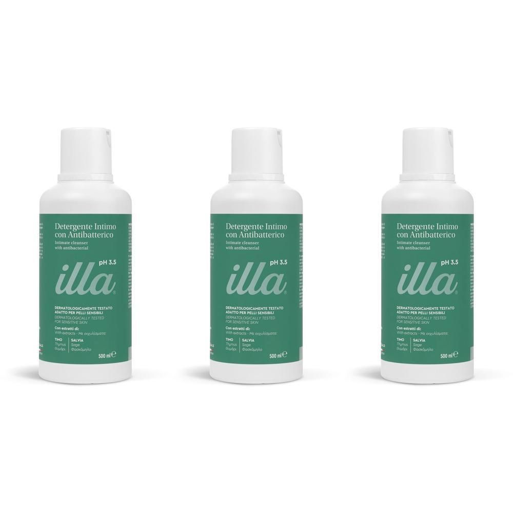 Illa Detergente Intimo Antibatterico Ph 3.5