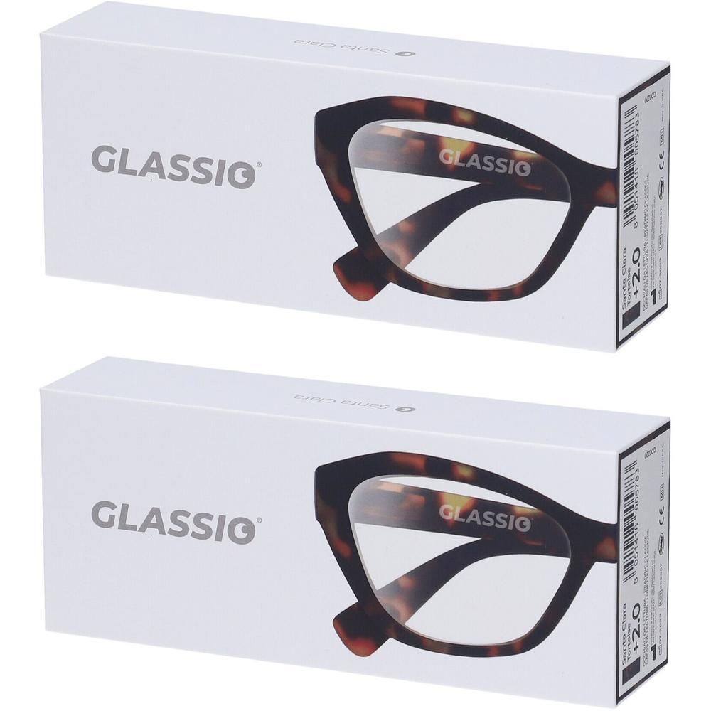 Occhiali da Lettura Glassio Santa Clara Colore Tortoise Gradazione +2,0