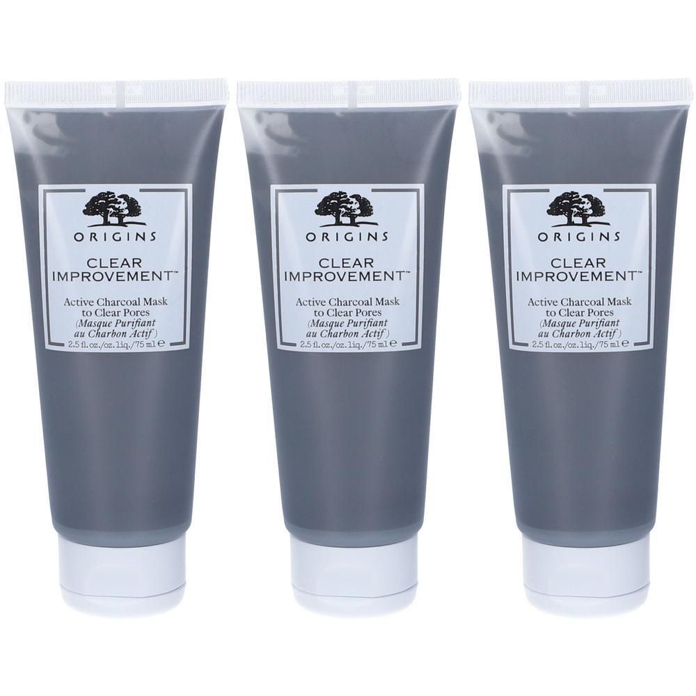 Origins Clear Improvement Maschera Viso al Carbone Attivo per Detergere i Pori