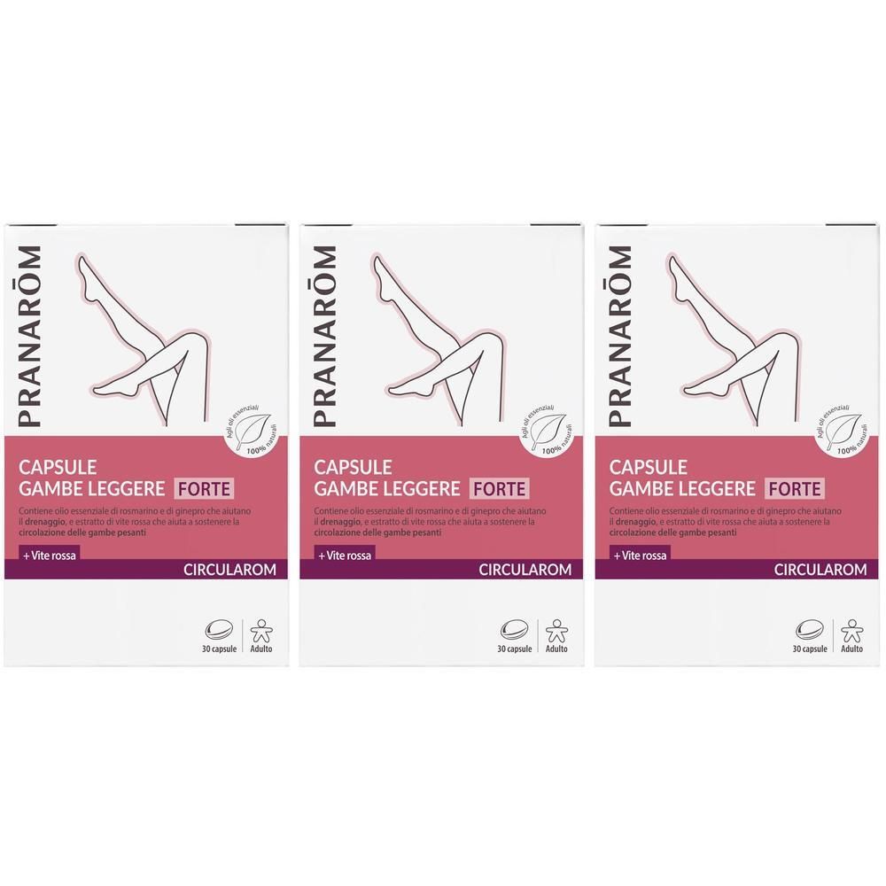 Pranarom Circularom Capsule Gambe Leggere Forte
