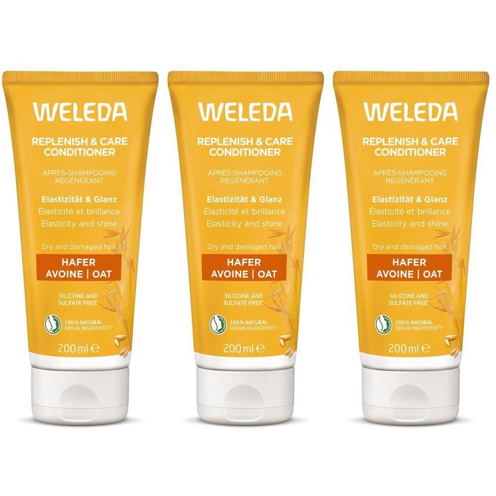 WELEDA Balsamo Ristrutturante Avena 3x200 ml