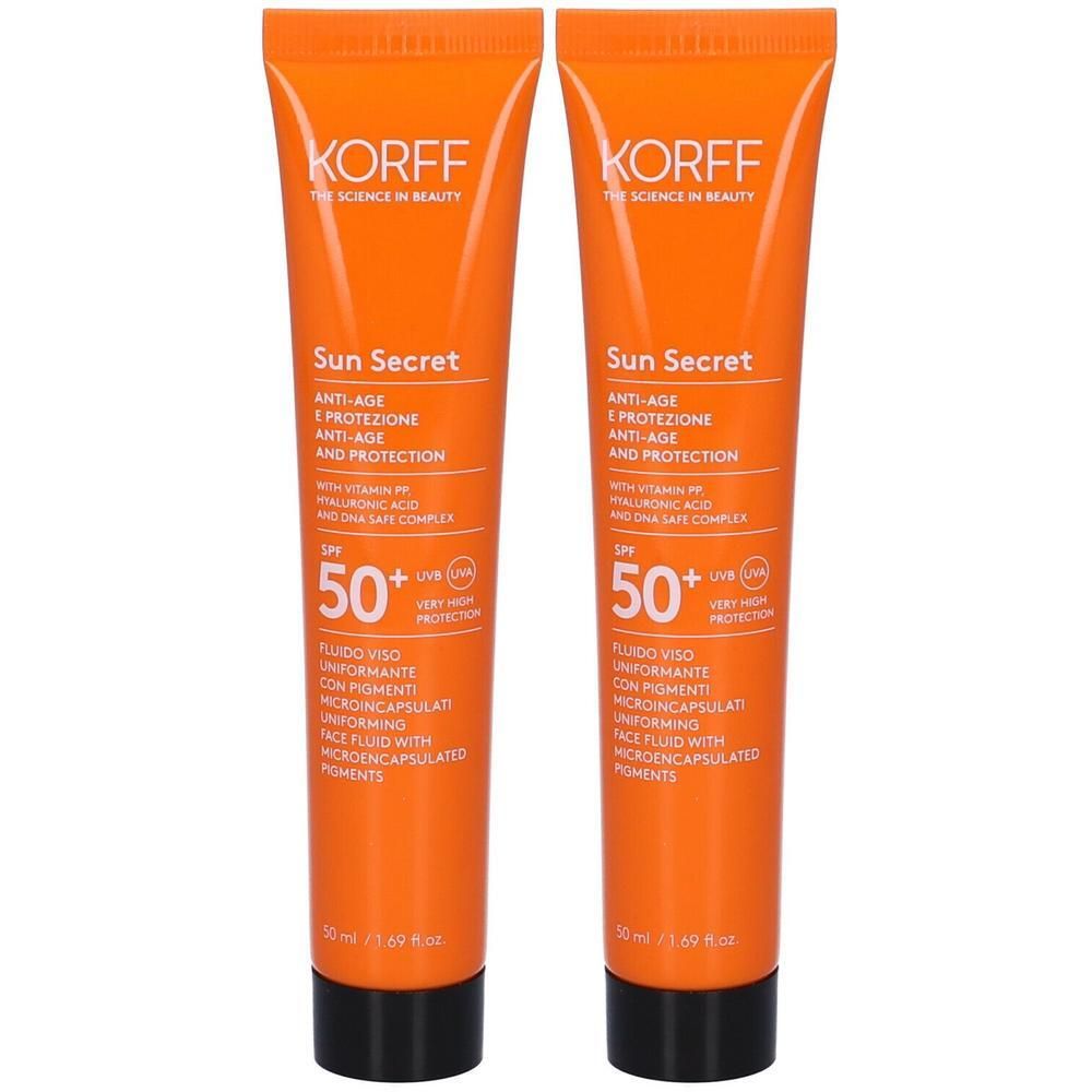 KORFF Fluido Viso Uniformante Con Pigmenti Microincapsulati Spf 50+ light 01
