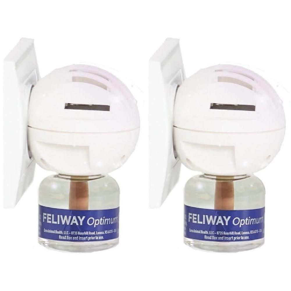 Due diffusori Feliway Optimum con spina.
