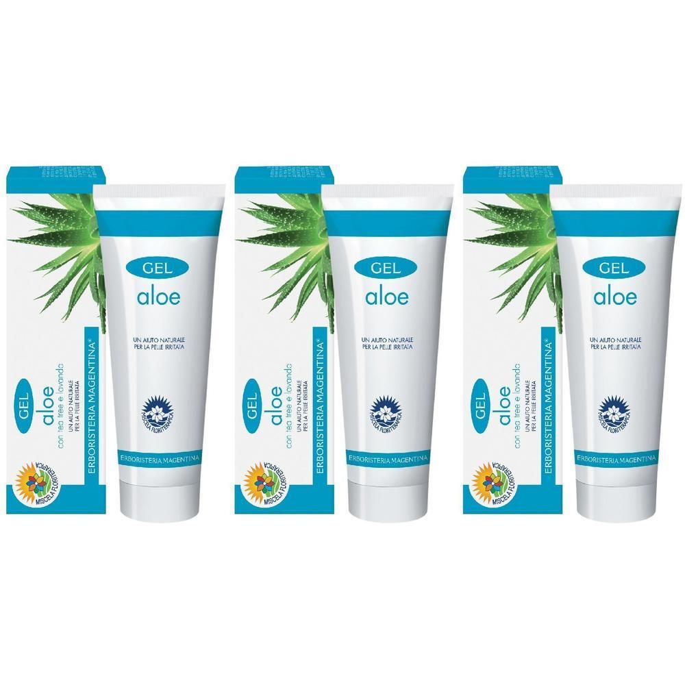 Gel aloe con tea tree e lavanda