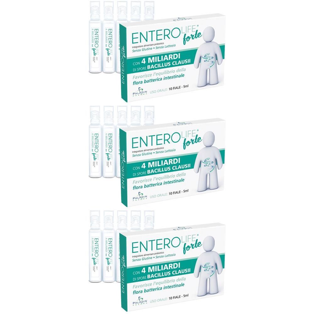 Enterolife Forte 4 Miliardi 10 Fiale Da 5 Ml