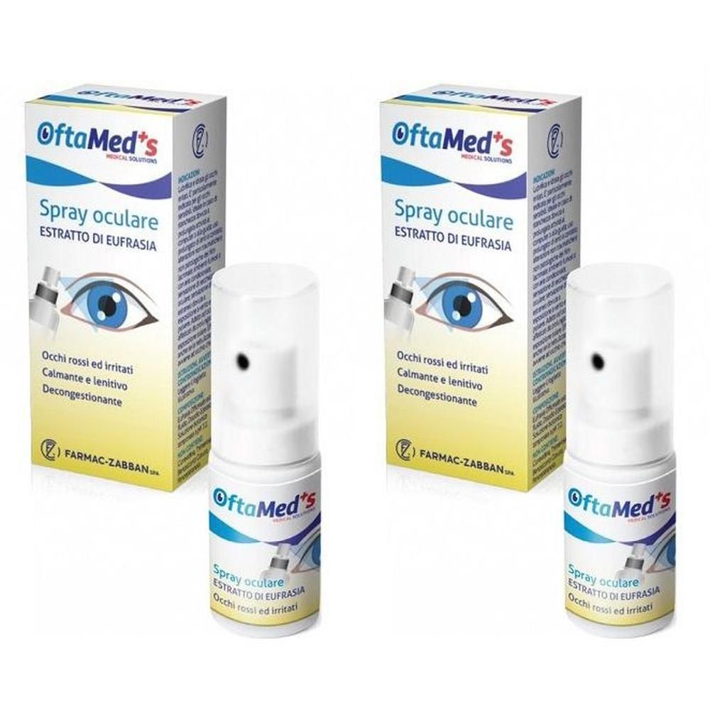 Oftamed'S Spray Oculare Occhi Rossi E Irritati Estratto Eufrasia 10 Ml