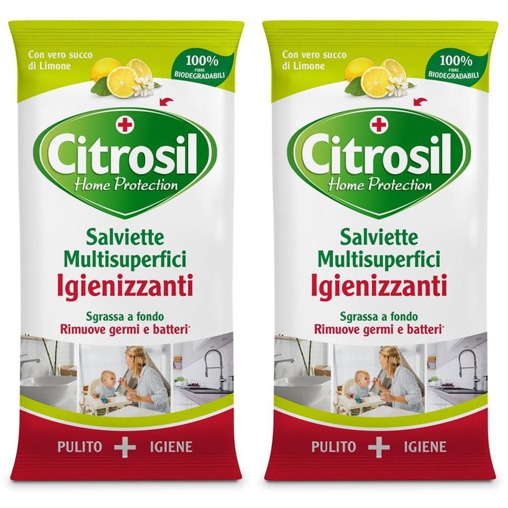 Citrosil Salviette Igienizzanti Limone