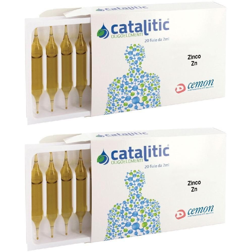 Catalitic Oligoelementi Zinco Zn 20 Ampolle