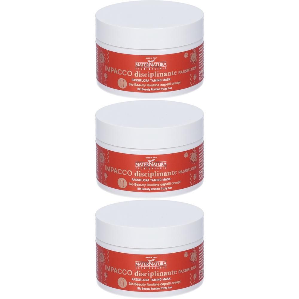MaterNatura Impacco Disciplinante Capelli Crespi alla Passiflora