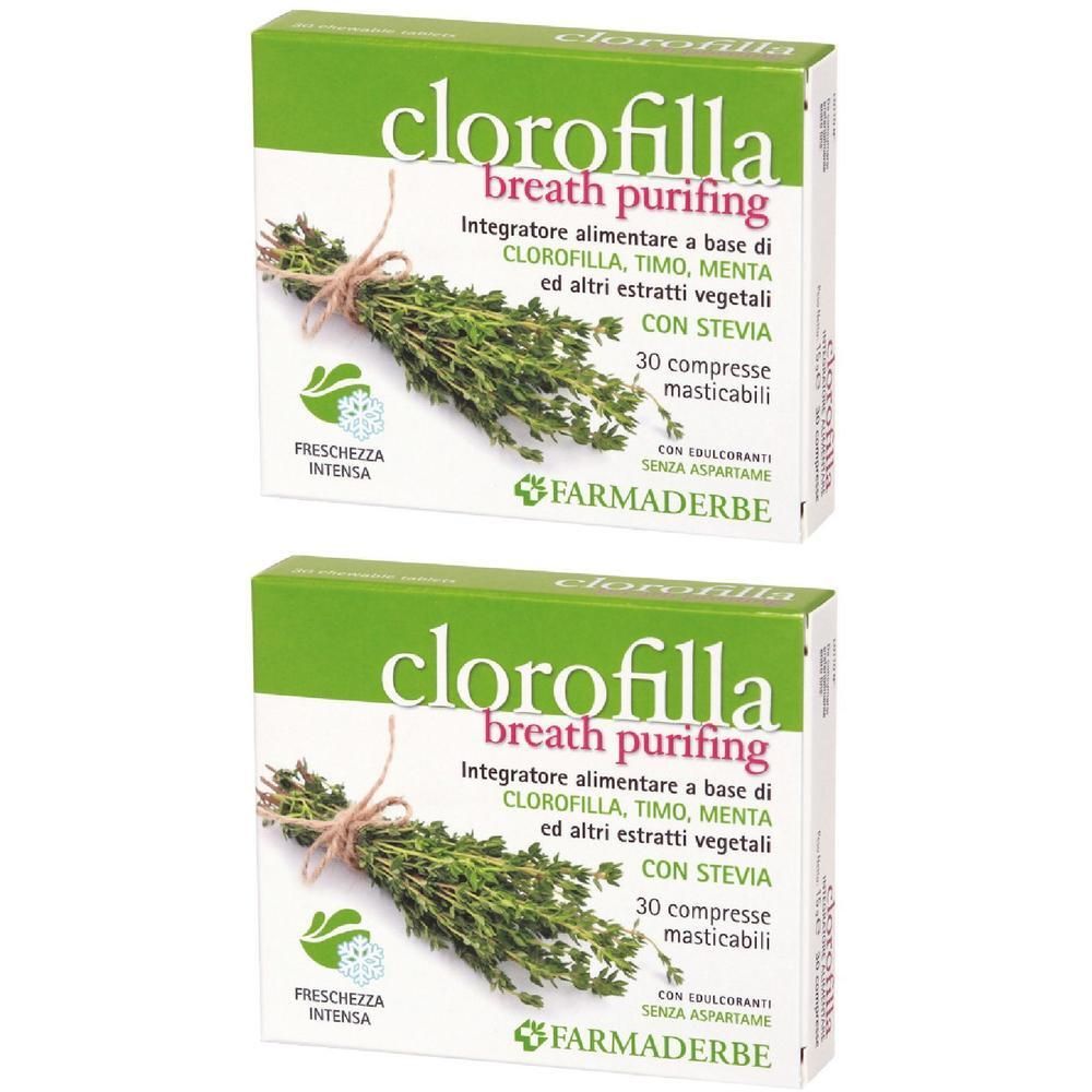 Clorofilla Breath Purifing 30 Compresse Masticabili