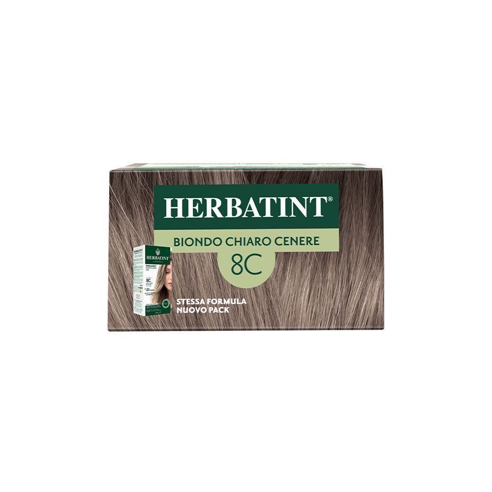 Herbatint Gel Colorante Permanente 8C Biondo Chiaro Cenere