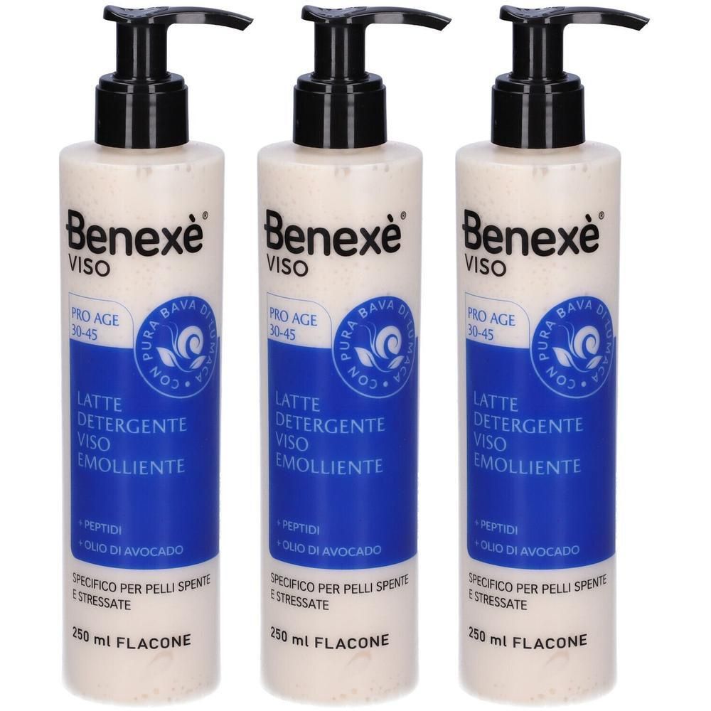 Benexé Viso Pro Age 30-45 Latte Detergente Viso Emolliente