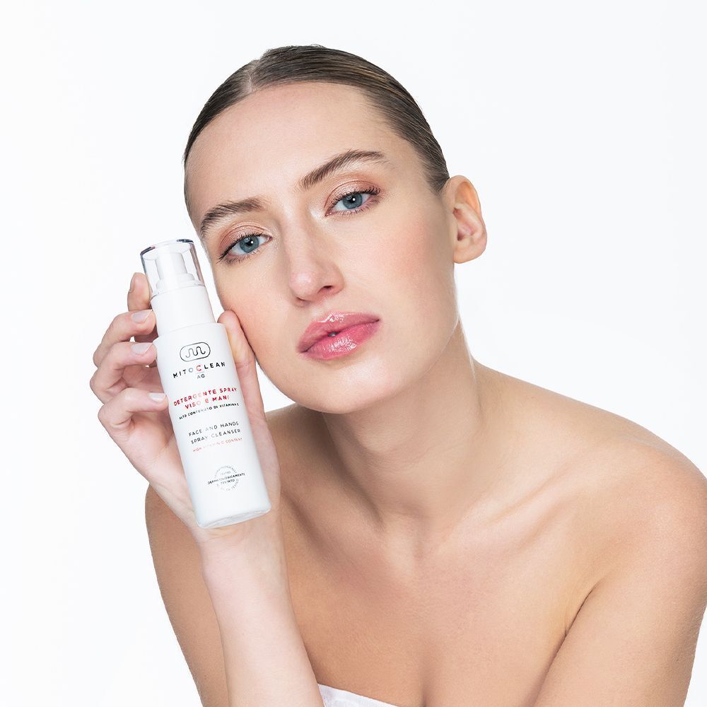 Mitochon Mitoclean AG Detergente Spray per Viso e Mani