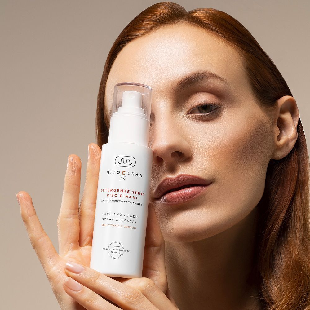Mitochon Mitoclean AG Detergente Spray per Viso e Mani