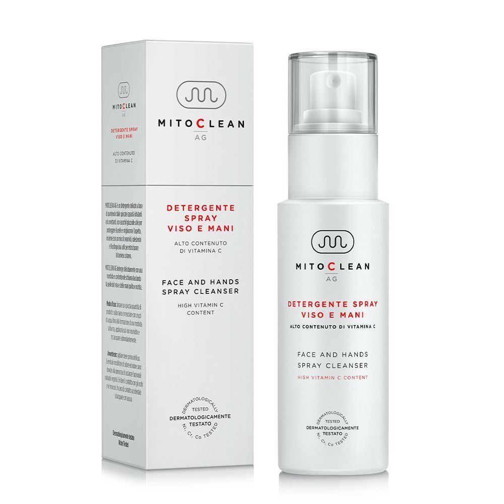 Mitochon Mitoclean AG Detergente Spray per Viso e Mani