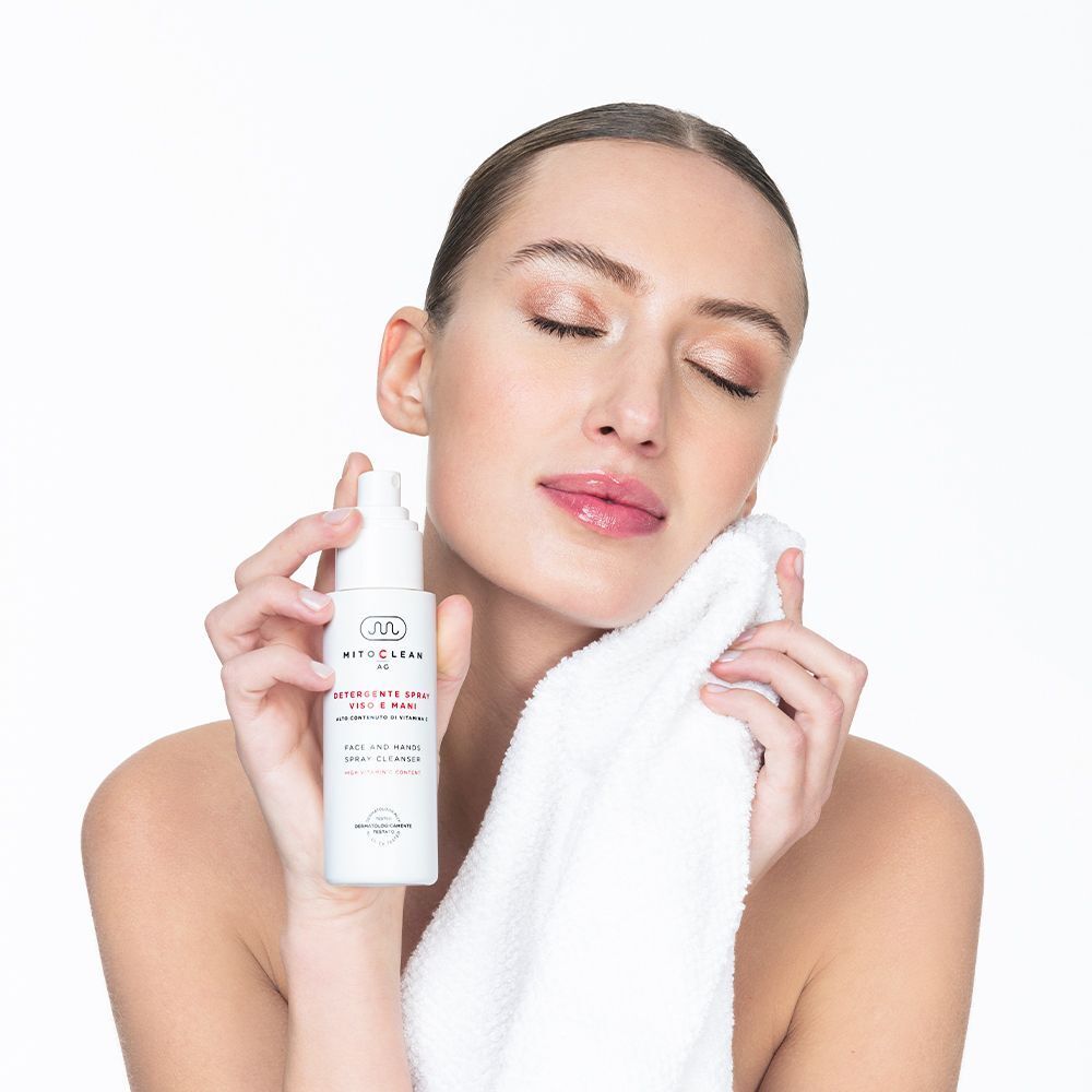 Mitochon Mitoclean AG Detergente Spray per Viso e Mani