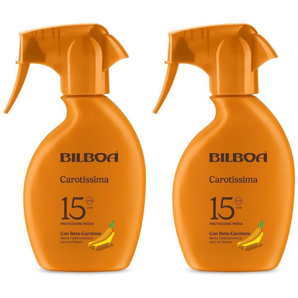 Bilboa Carotissima Crema Solare Trigger SPF 15 con beta carotene