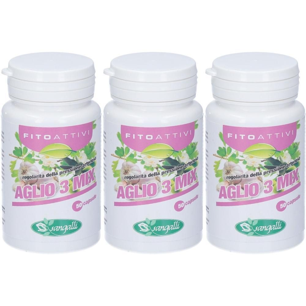 Sangalli Fitoattivi Aglio 3 Mix Capsule