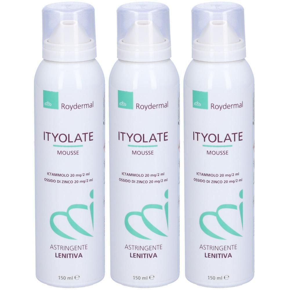 Roydermal Ityolate Mousse Astringente Lenitiva